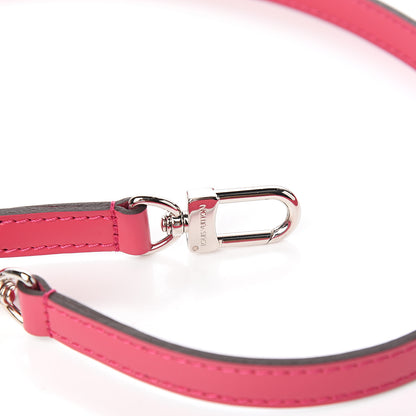 Louis Vuitton Calfskin 16mm Shoulder Strap Fuchsia 3 of 5