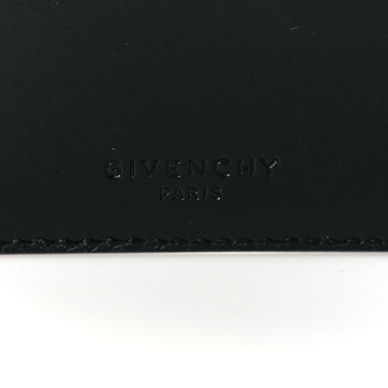 Givenchy Calfskin Elastic Panel Card Case Black 6 of 7