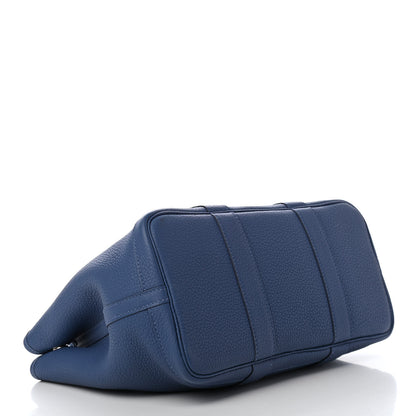 Hermes Vache Country Garden Party 30 TPM Bleu Brighton 4 of 10