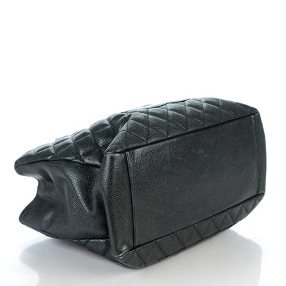 Chanel Caviar Quilted Grand Shopping Tote GST Black 4 of 8