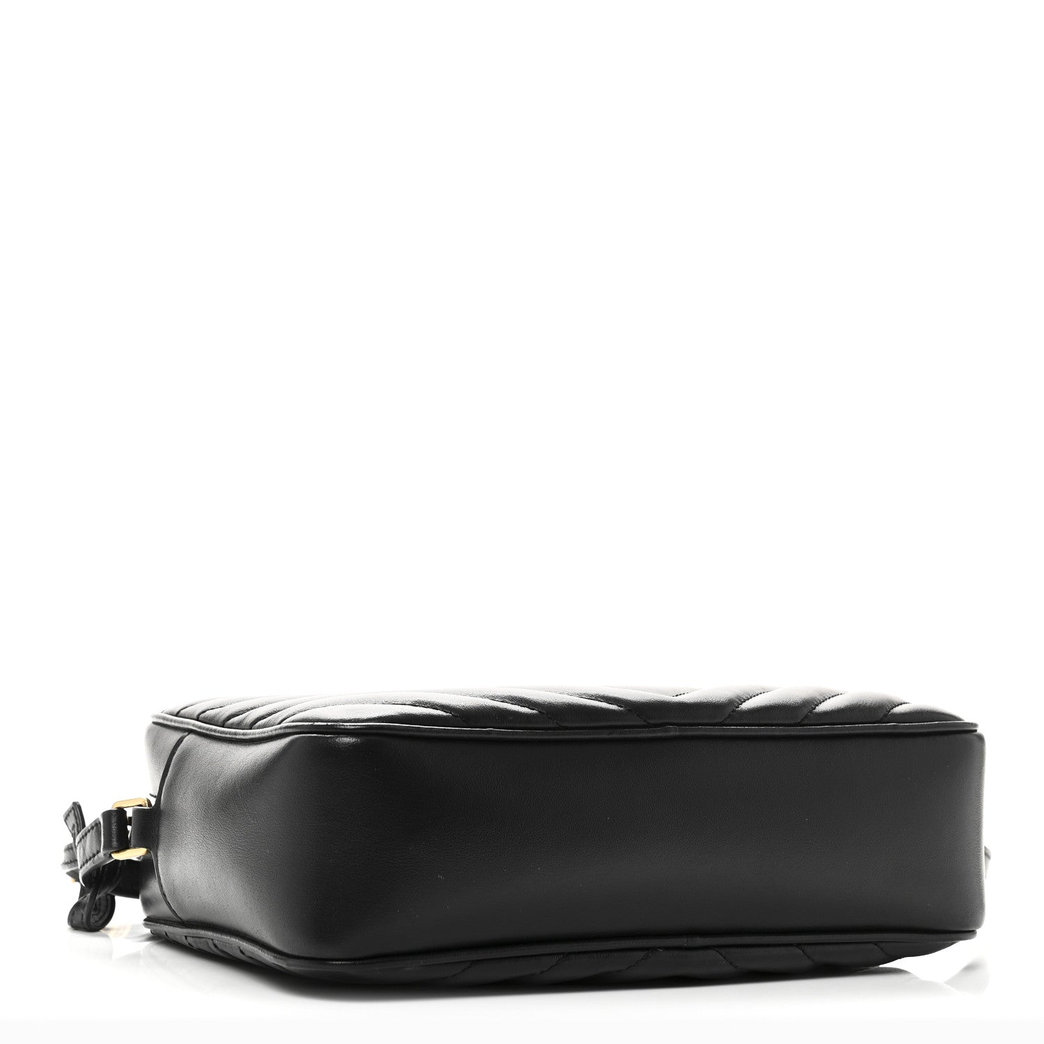 Saint Laurent Calfskin Matelasse Monogram Lou Camera Bag Black 4 of 10