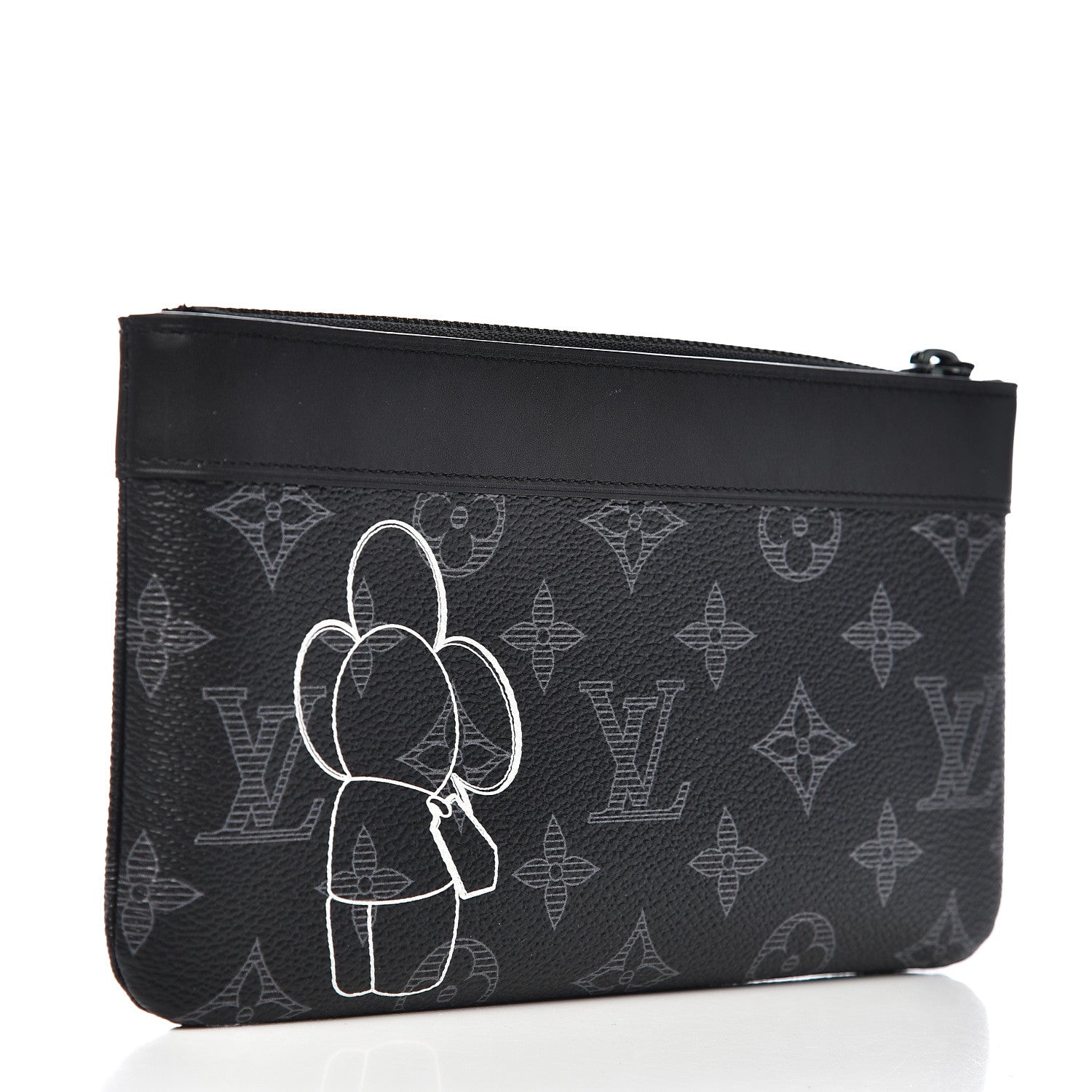 Louis Vuitton Monogram Eclipse Vivienne Pochette Apollo PM 3 of 7