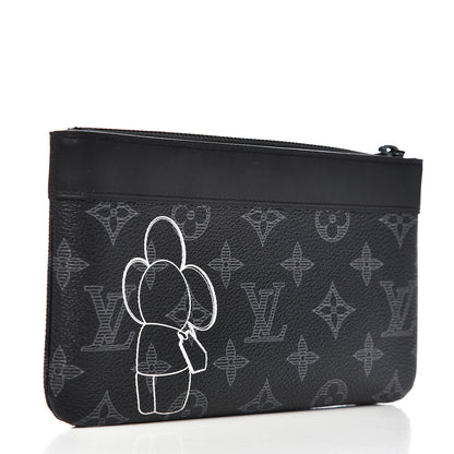 Louis Vuitton Monogram Eclipse Vivienne Pochette Apollo PM 3 of 7