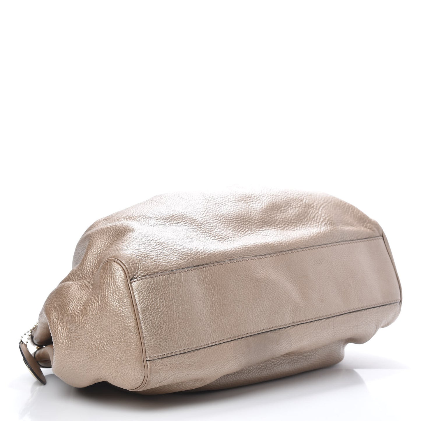 Metallic Cellarius Calfskin Large Sukey Tote Winter Rose