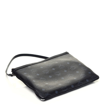 MCM Visetos Medium Crossbody Pouch Black 4 of 13