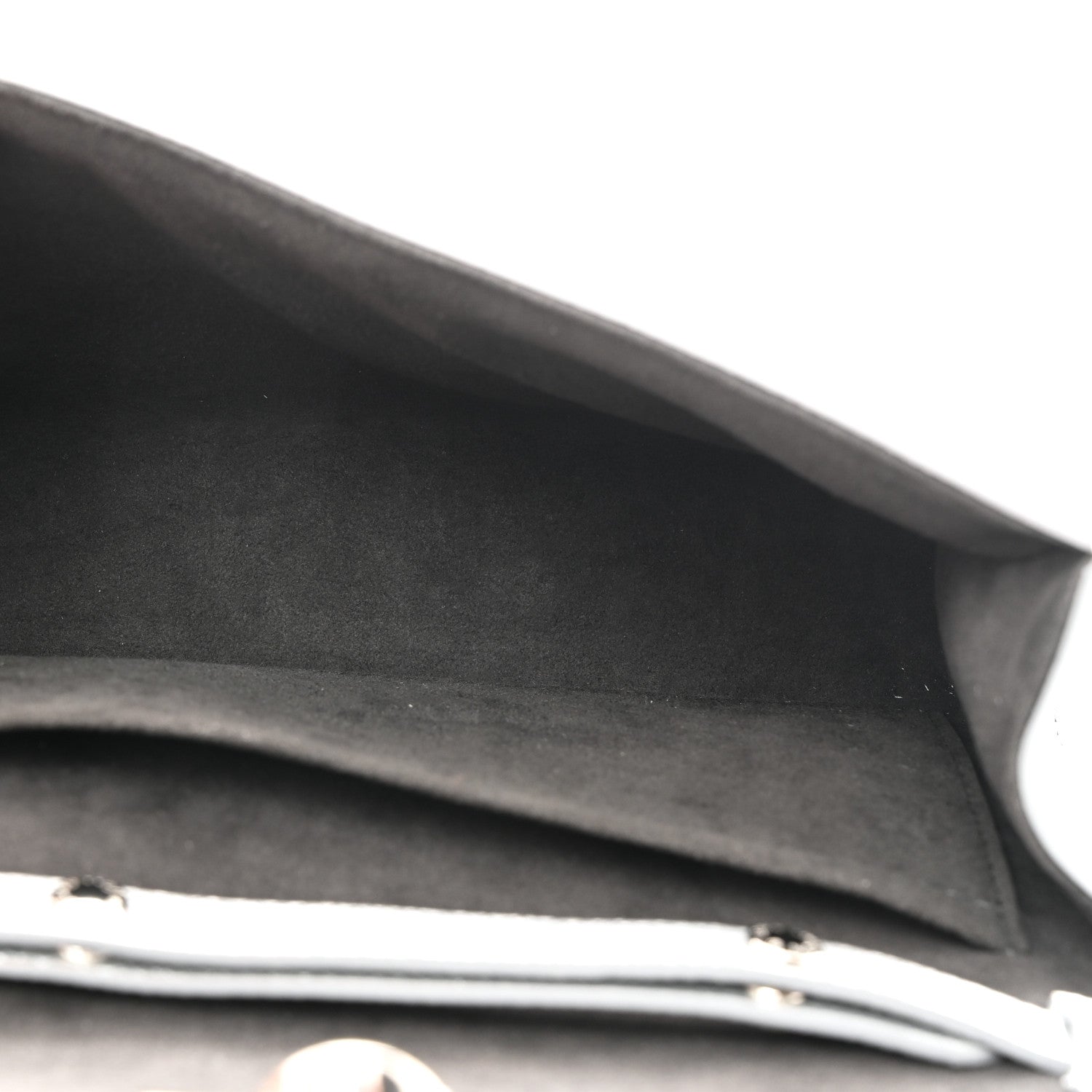 Louis Vuitton Epi Pochette Louise NM Silver 5 of 9