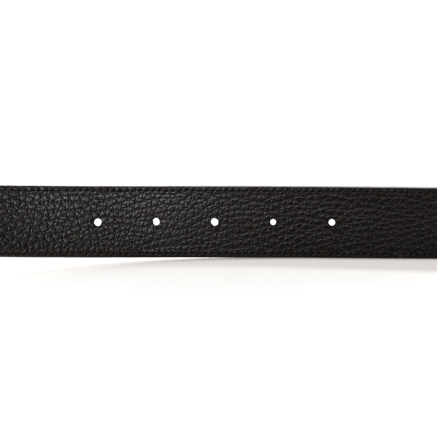 Gucci Dollar Calfskin Double G Reversible 30mm Belt 105 42 Black New Acero 3 of 7