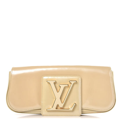 Louis Vuitton Patent Sobe Clutch Blanc Corail 1 of 7