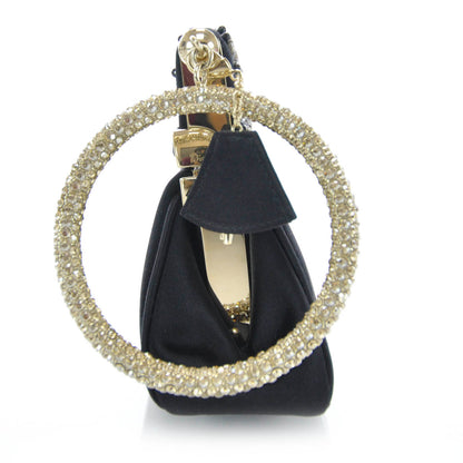 Christian Dior Satin Crystal Clutch 3 of 9
