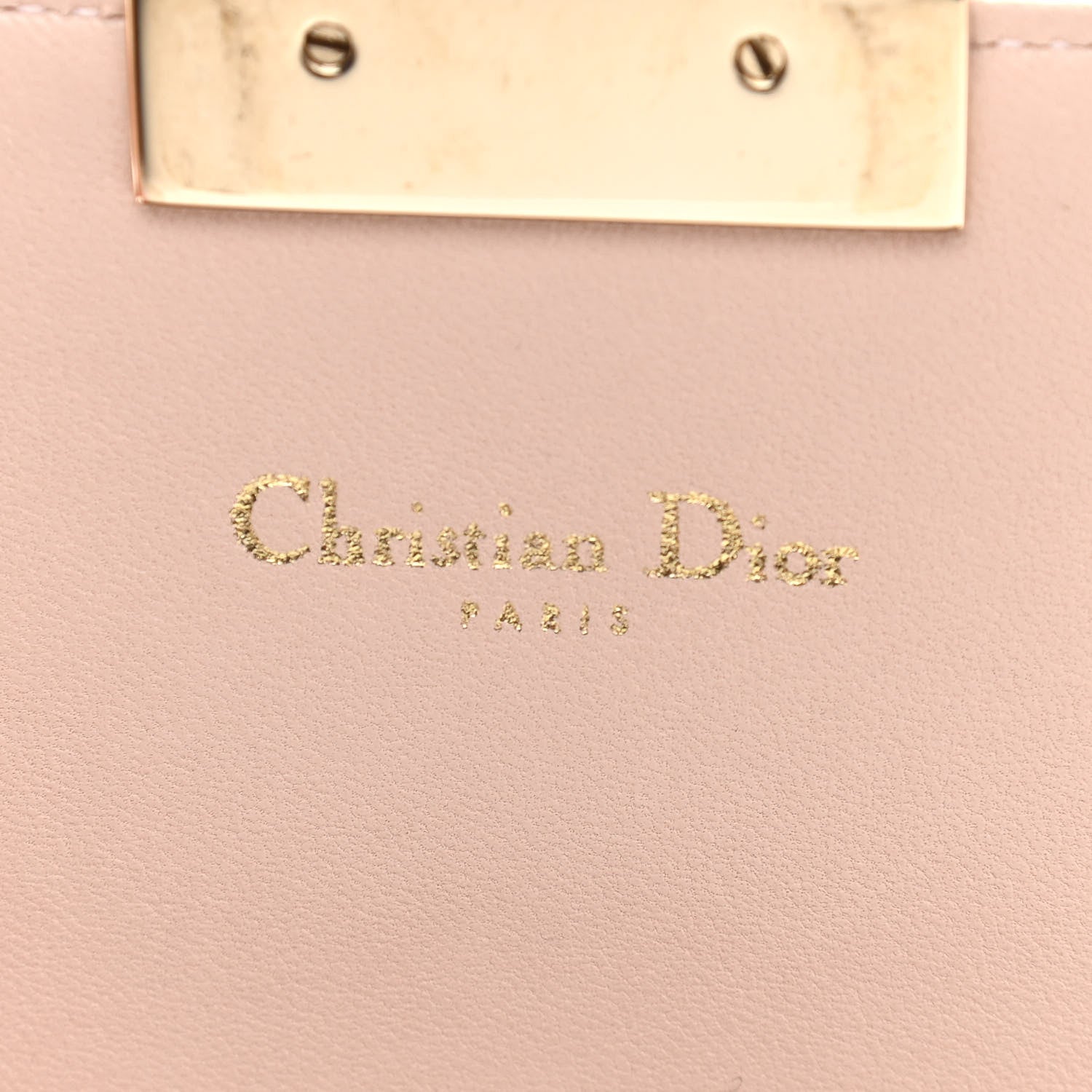 Christian Dior Lambskin Cannage Miss Dior Promenade Pouch Beige 6 of 13