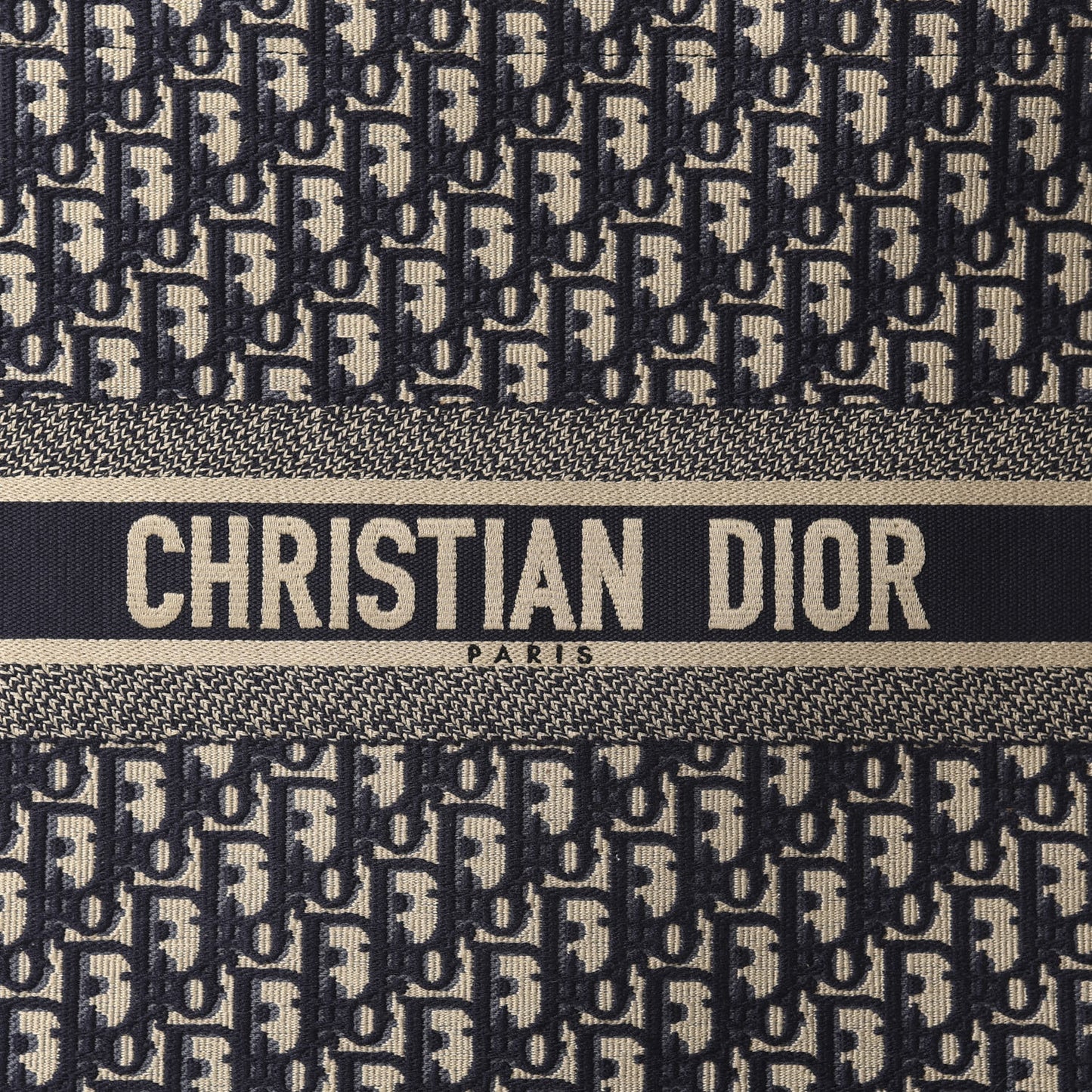 Oblique Book Tote Blue Multicolor