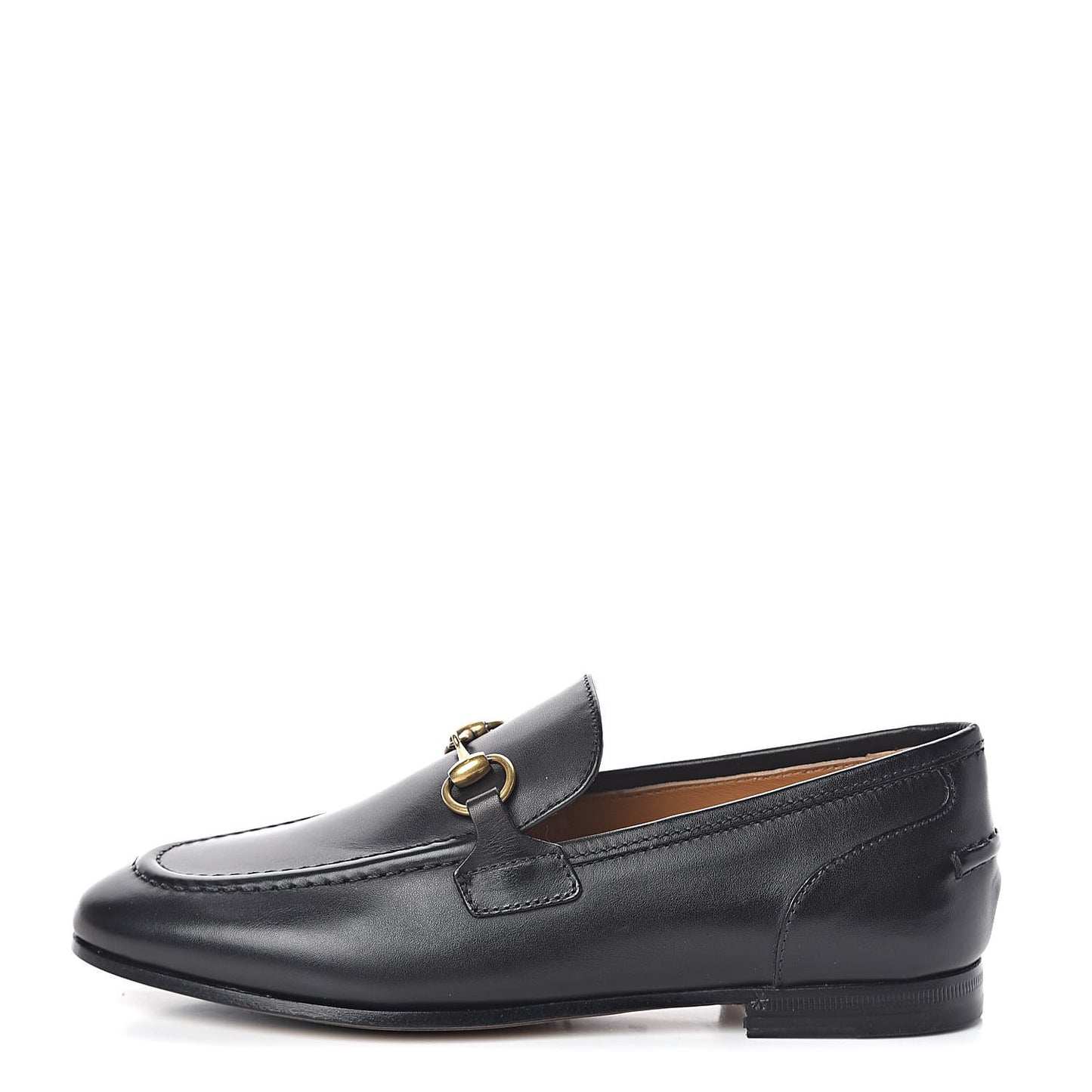 Calfskin Womens Jordaan Loafers 34 Black