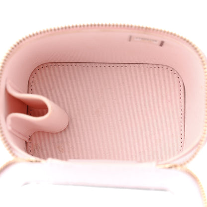Chanel Caviar Quilted Tiny CC Mini Vanity Case With Chain Light Pink 5 of 14