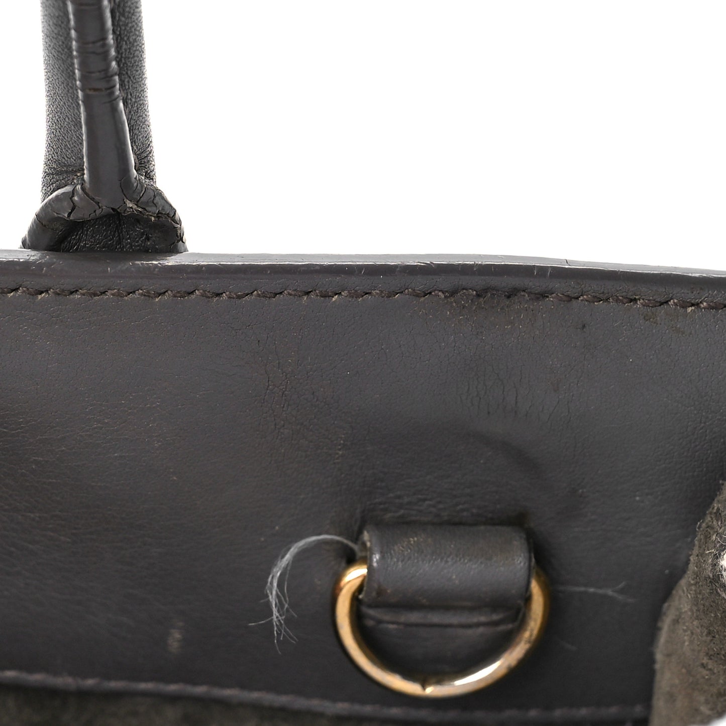 Calfskin Nano Sac De Jour Fog