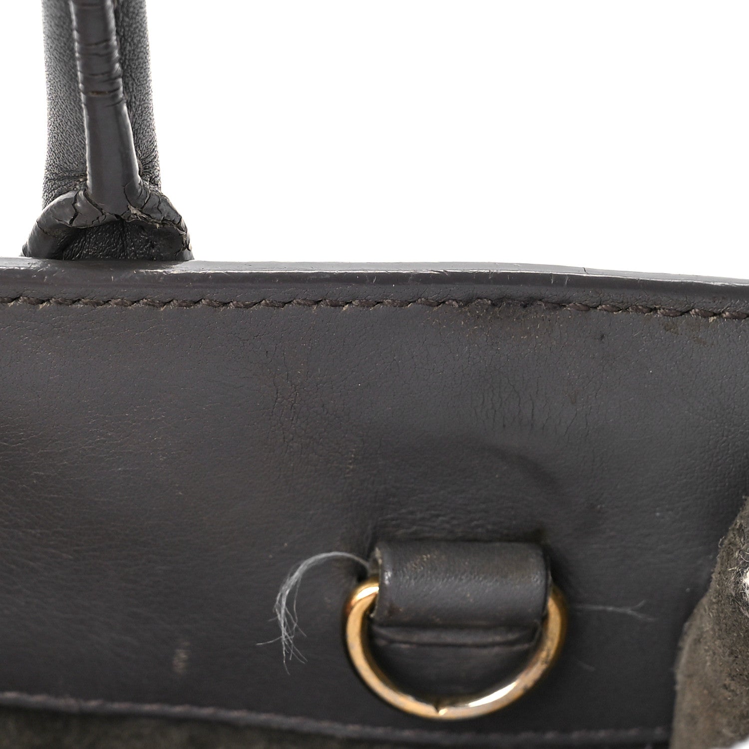 Saint Laurent Calfskin Nano Sac De Jour Fog 10 of 16