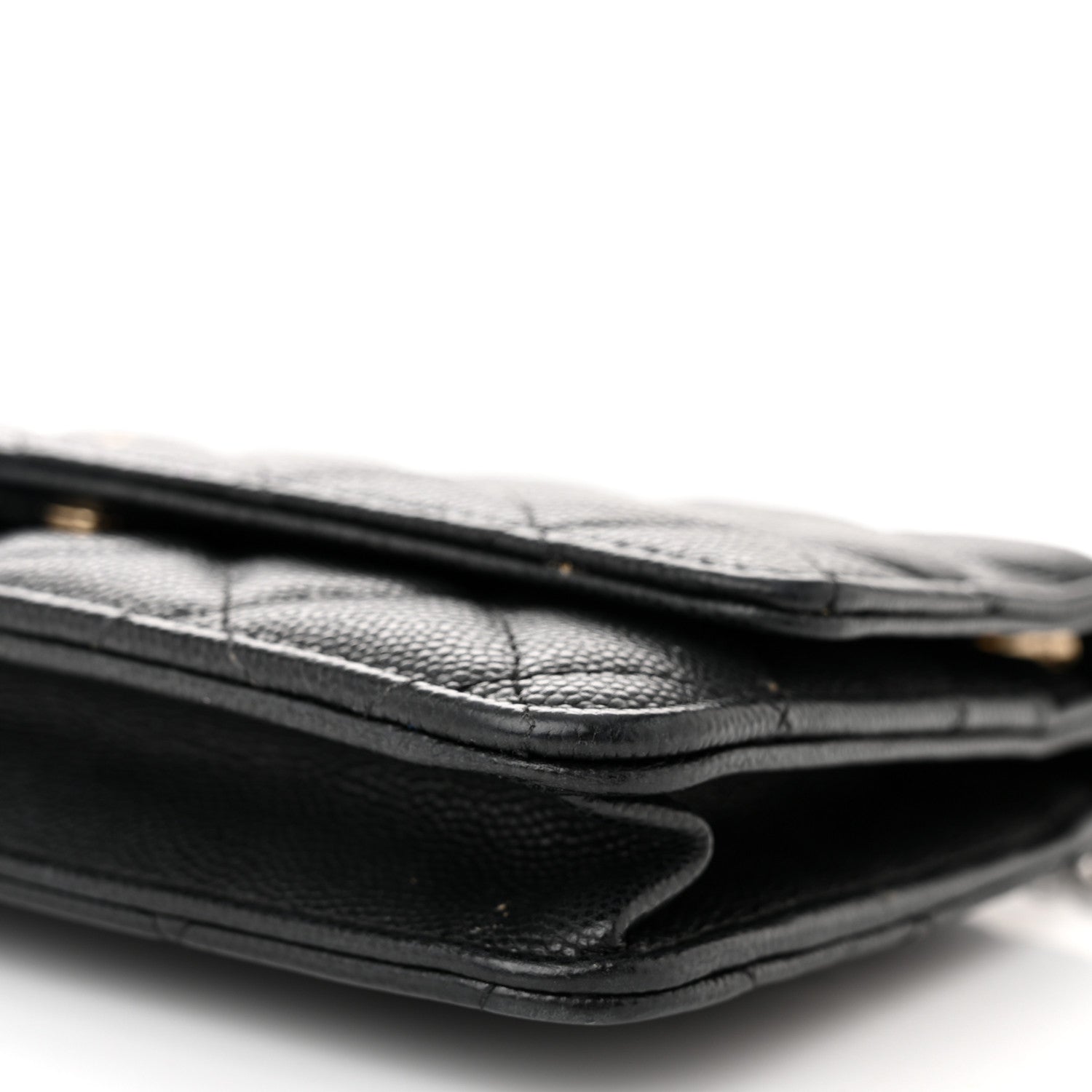 Chanel Caviar Quilted Wallet on Chain WOC Black 11 of 15