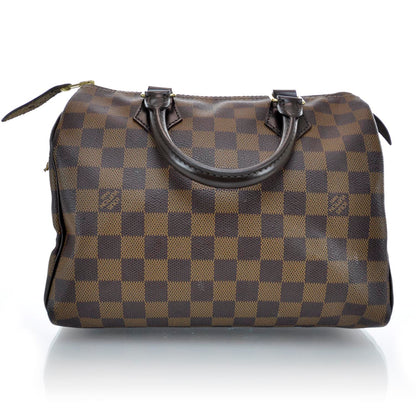 Louis Vuitton Damier Ebene Speedy 25 3 of 9