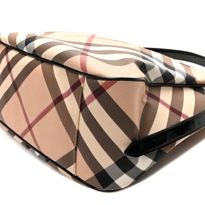 Burberry Nova Check Medium Moore Hobo Black 10 of 10