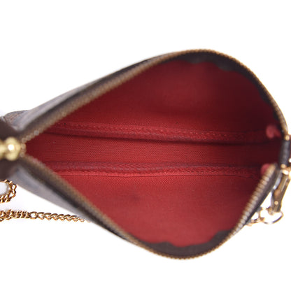 Louis Vuitton Damier Ebene Mini Pochette Accessories 5 of 10