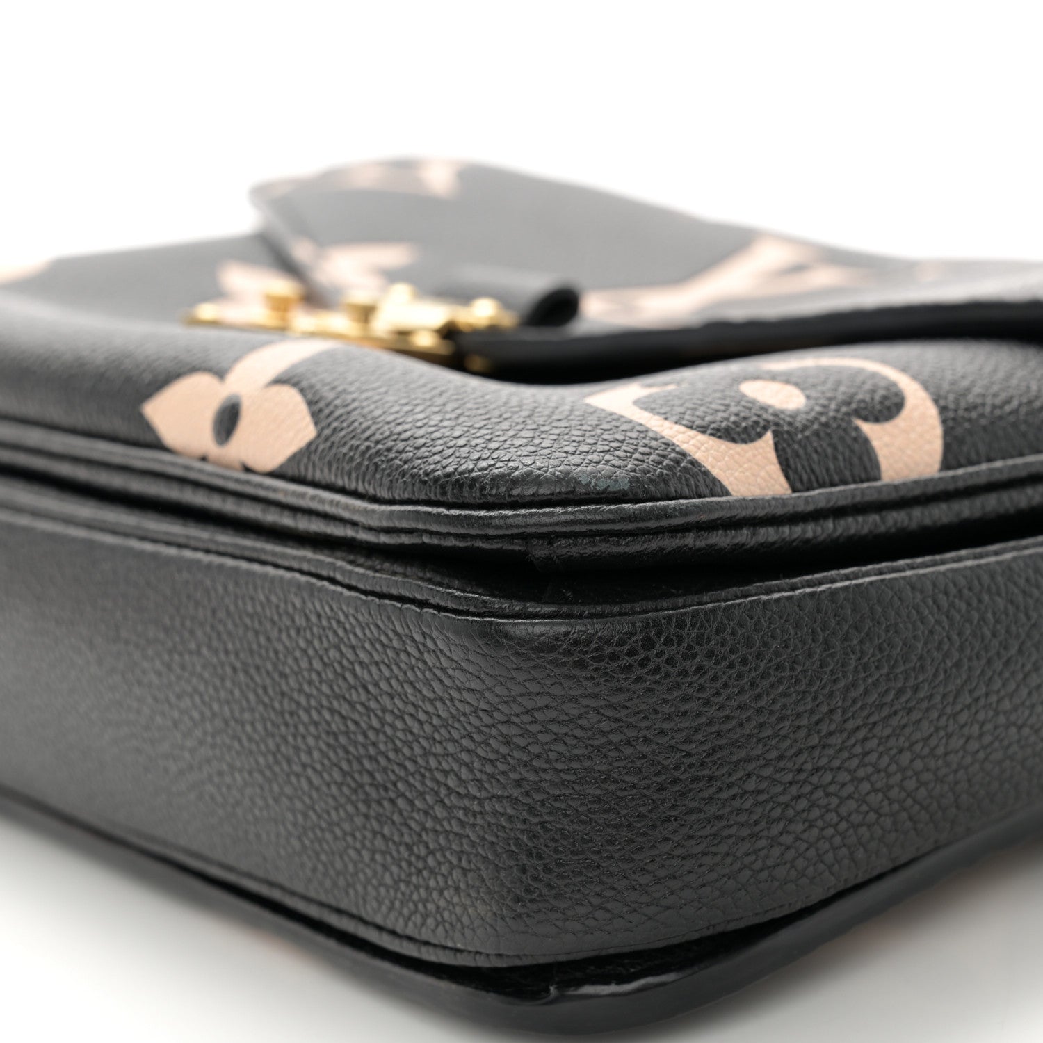 Louis Vuitton Empreinte Monogram Giant Pochette Metis Black Beige 9 of 11