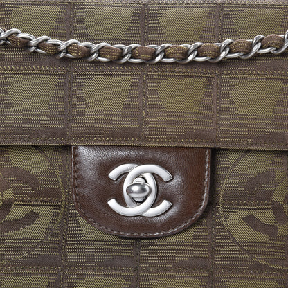 Chanel Nylon Travel East West Flap Brown 7 of 10