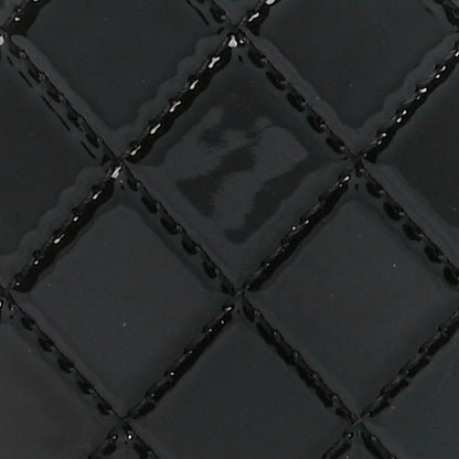 Chanel Patent Quilted Travel Kit Vanity Case Black 8 of 11