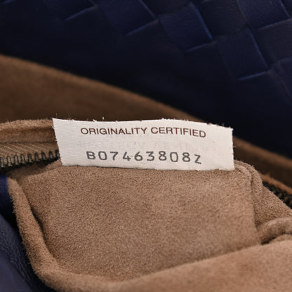 Bottega Veneta Nappa Intrecciato Small Bella Tote Navy 6 of 8
