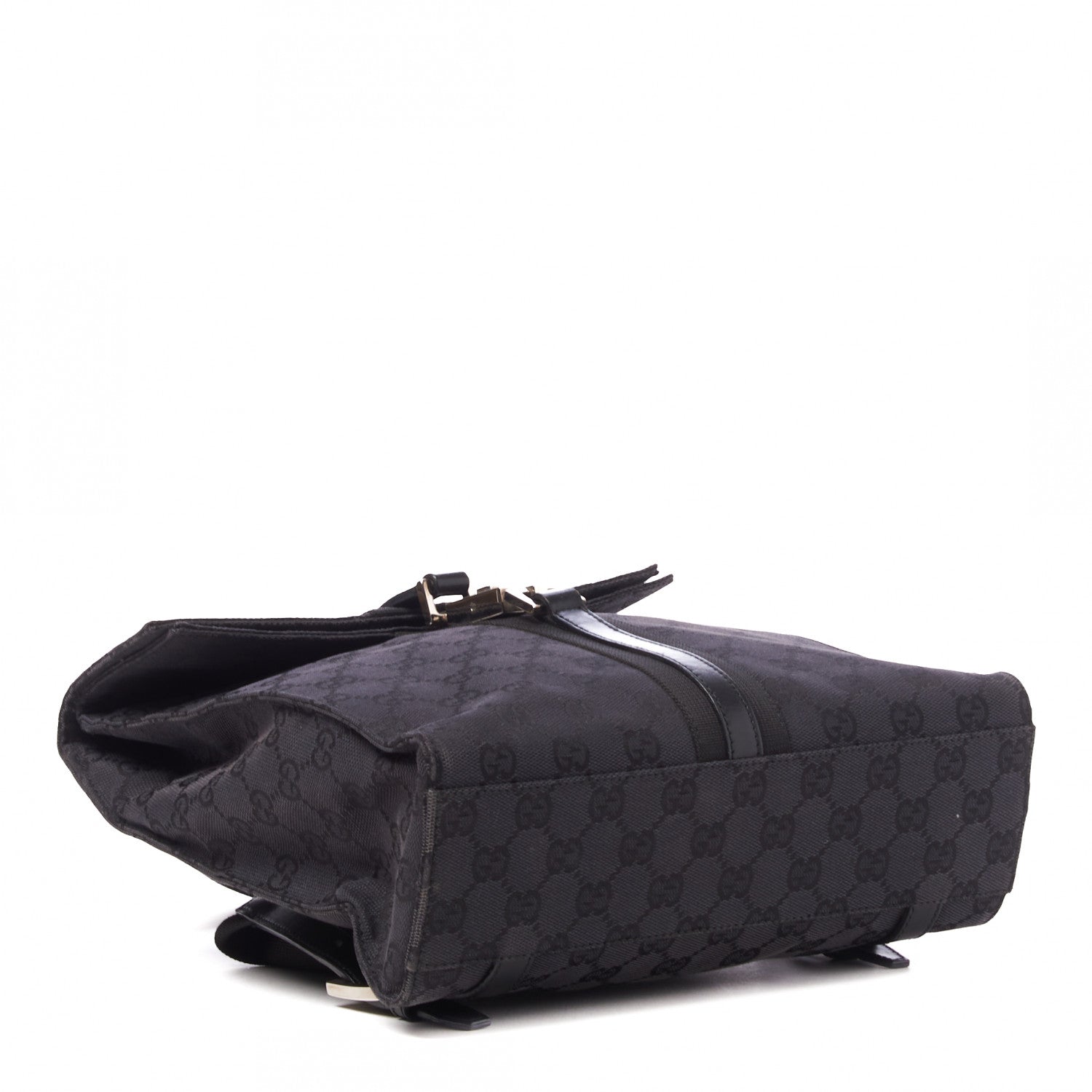 Gucci Monogram Small Backpack Black 3 of 9