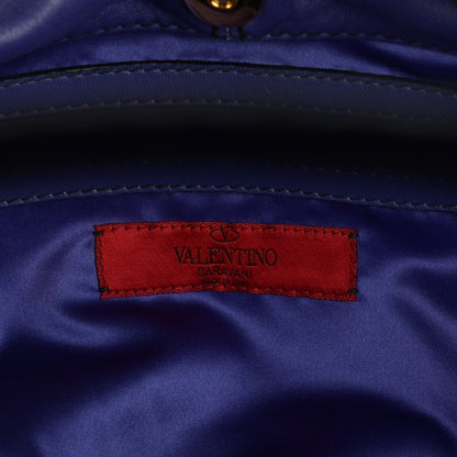 Valentino Garavani Nappa Ruffle Idylle Tote Violet 6 of 8