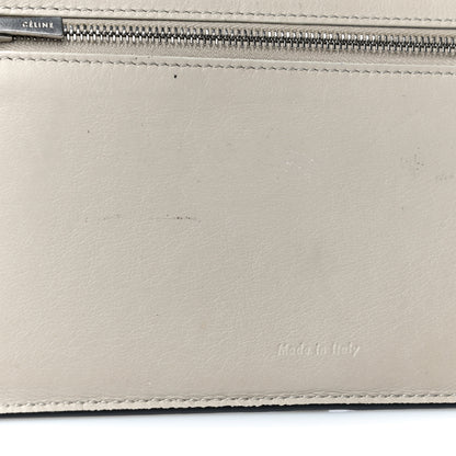 Celine Grained Calfskin Large Multifunction Strap Wallet Black Chalk 19 of 24