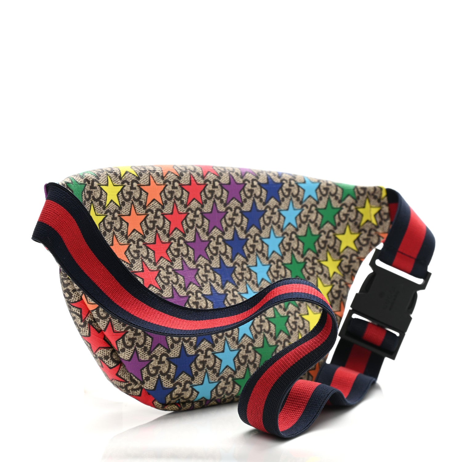 Gucci GG Supreme Monogram Childrens Star Print Belt Bag Multicolor 3 of 11