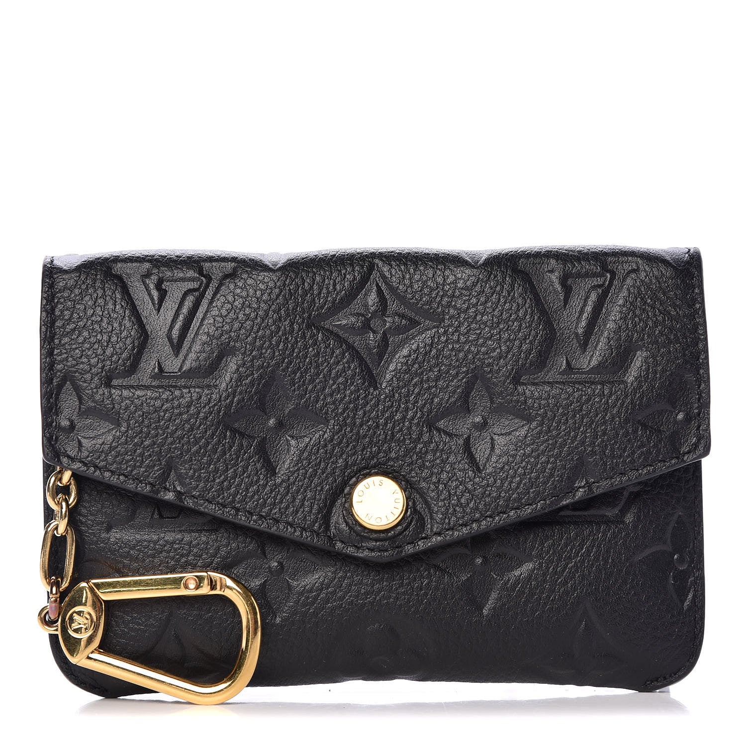 Louis Vuitton Empreinte Key Pouch Black 1 of 8