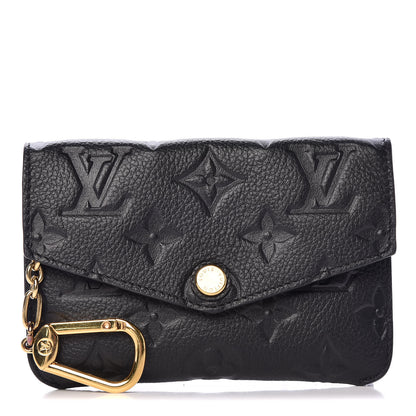 Louis Vuitton Empreinte Key Pouch Black 1 of 8