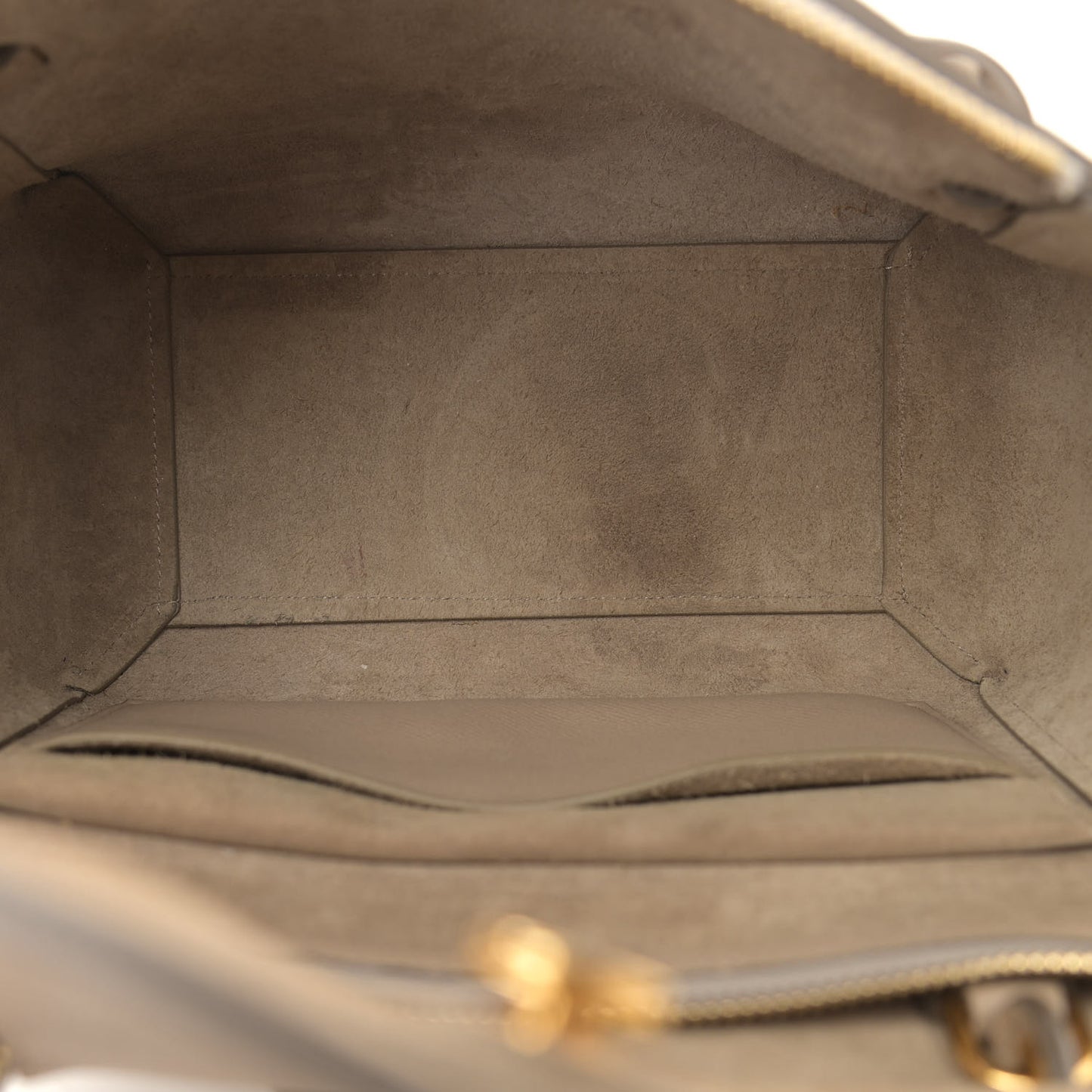 Grained Calfskin Micro Belt Bag Light Taupe