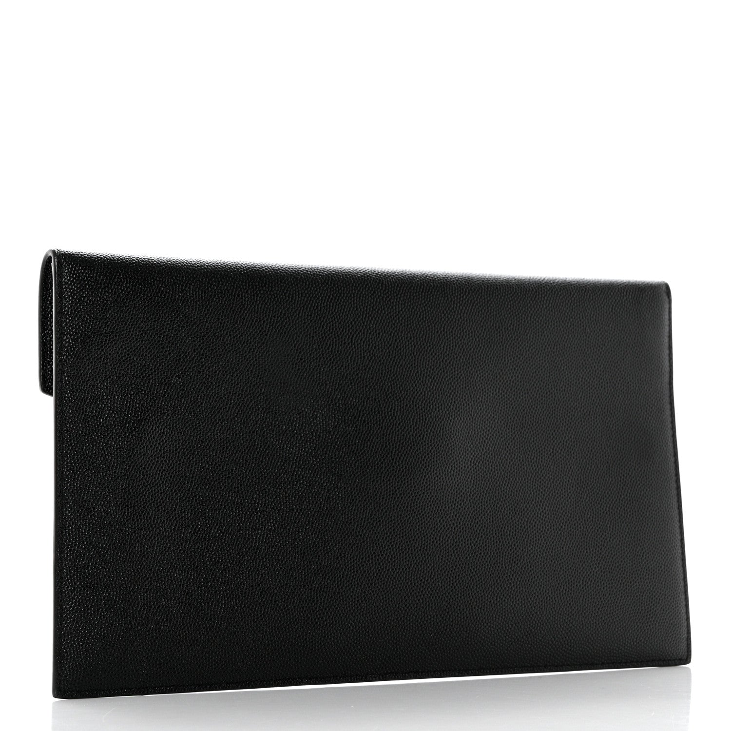 Saint Laurent Grain De Poudre Uptown Pouch Black 3 of 8