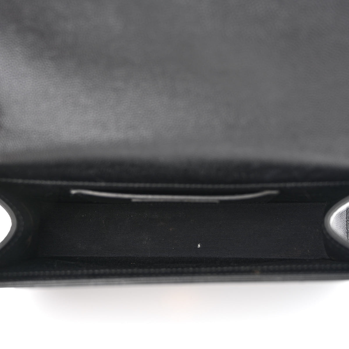 Saint Laurent Grain De Poudre Medium Classic Monogram Kate Satchel Black 5 of 17
