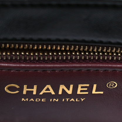 Chanel Lambskin Quilted Small Trendy CC Dual Handle Flap Bag Black 6 of 9
