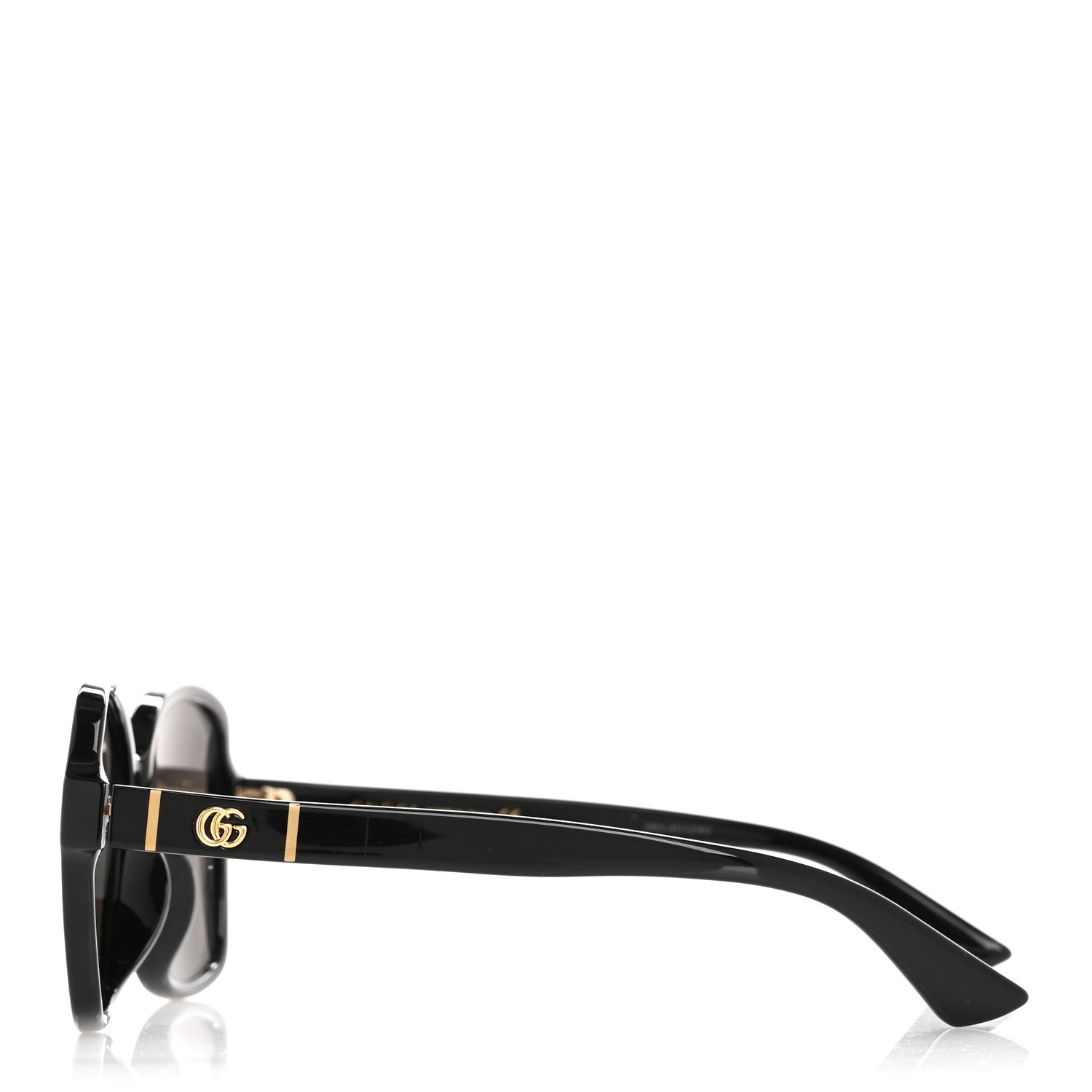Gucci Acetate Square Sunglasses GG0765SA Black 3 of 9