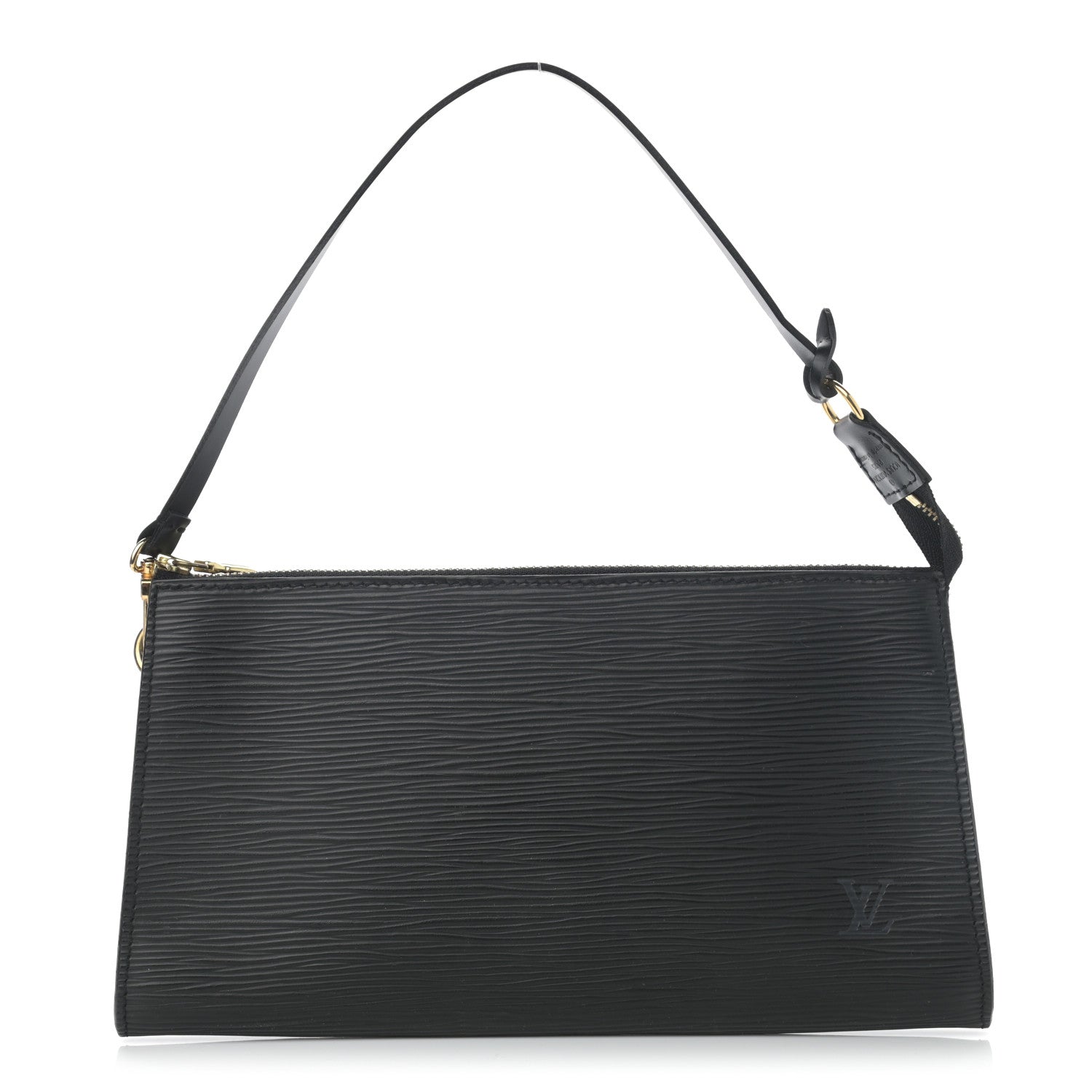 Louis Vuitton Epi Pochette Accessories 24 Black 1 of 12