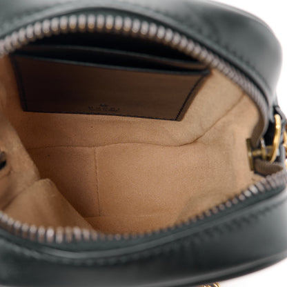 Gucci Calfskin Matelasse Mini GG Marmont Crossbody Bag Black 5 of 12