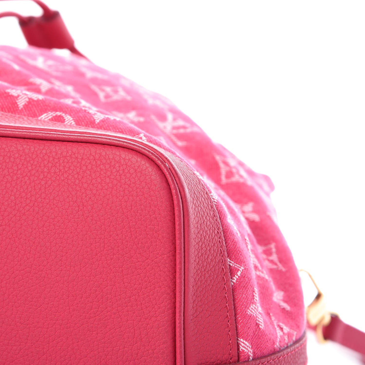 Louis Vuitton Denim Noefull MM Rose Indien 10 of 11