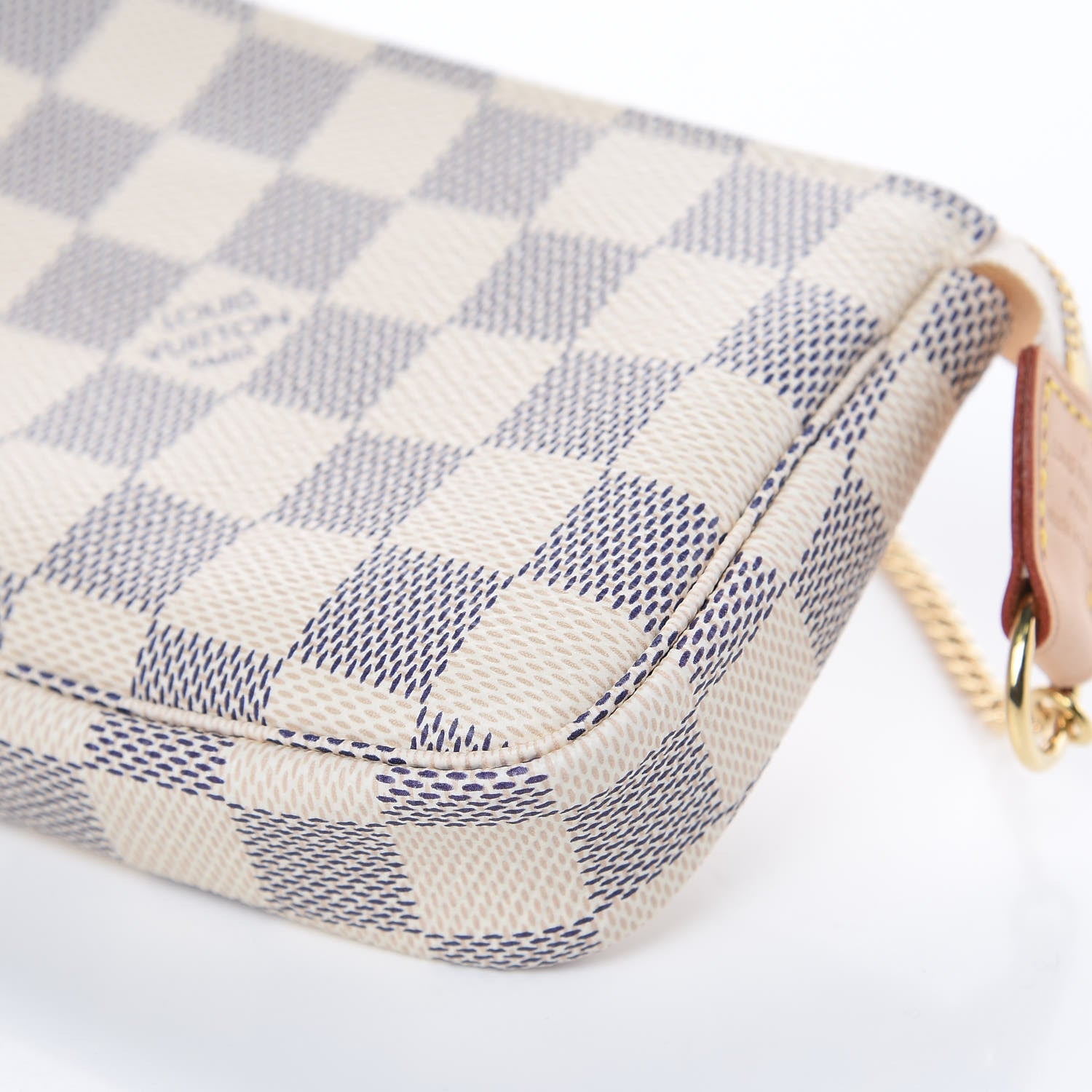 Louis Vuitton Damier Azur Mini Pochette Accessories 8 of 10