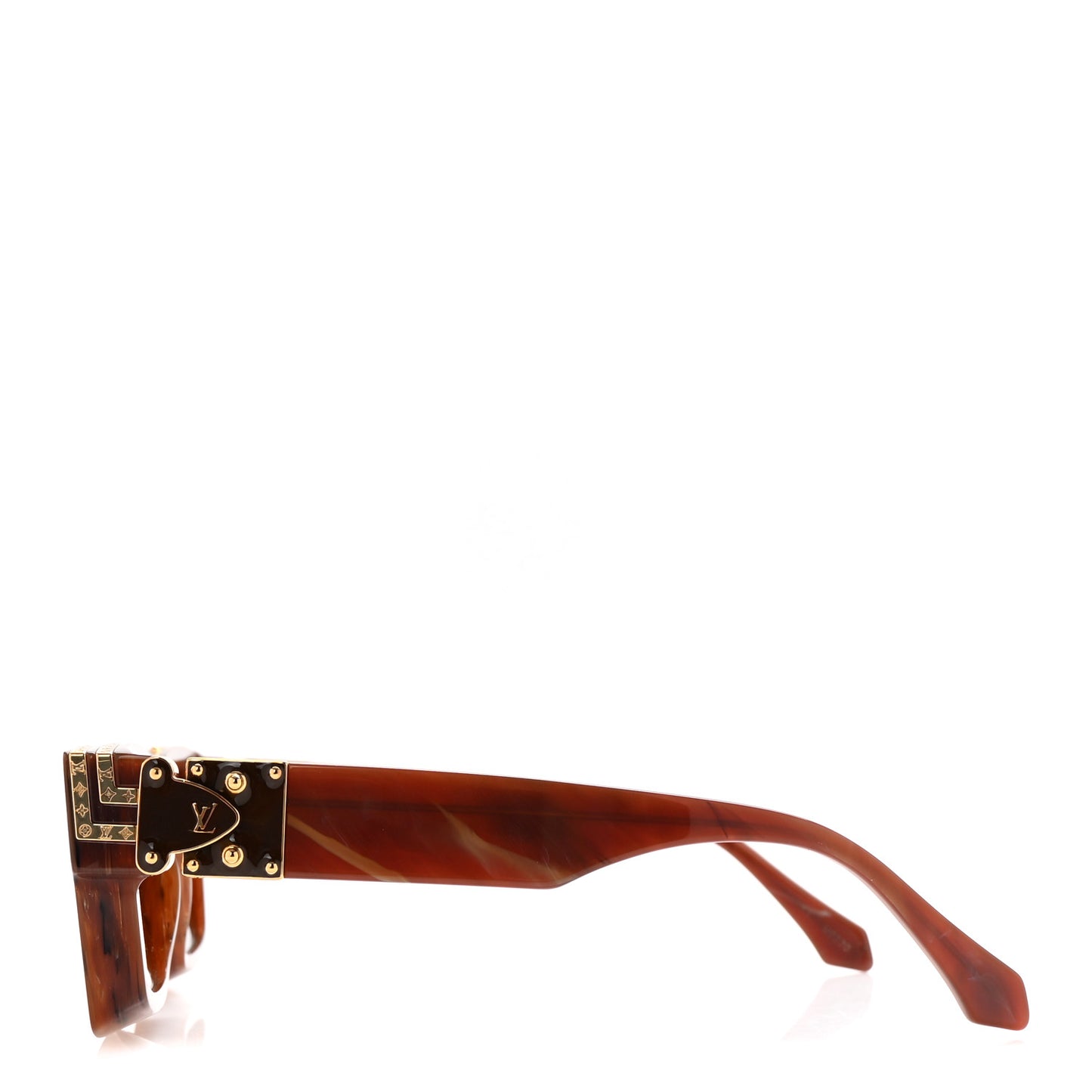 Acetate Metal 1.1 Millionaires Sunglasses Z1337W Brown