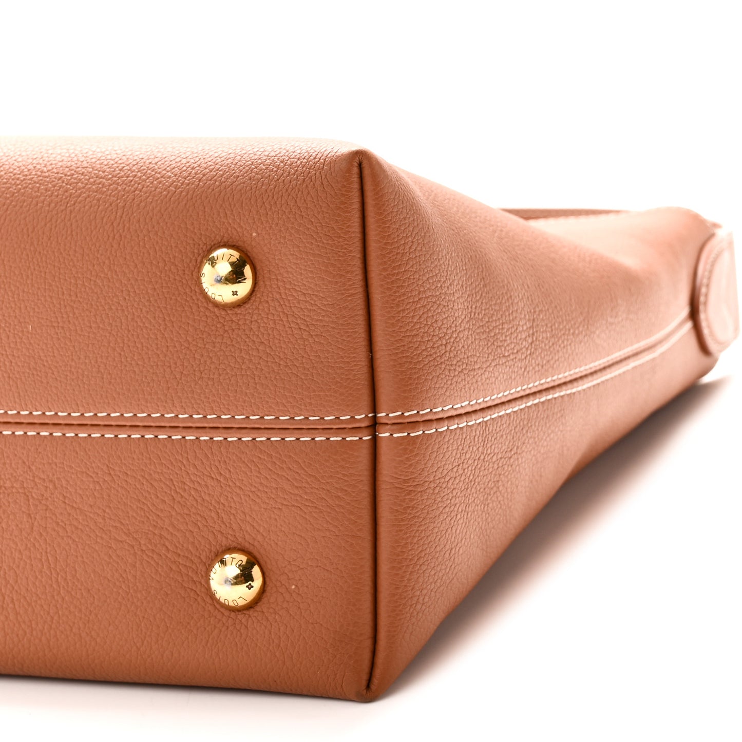 Grained Calfskin Low Key Hobo PM PM Cognac