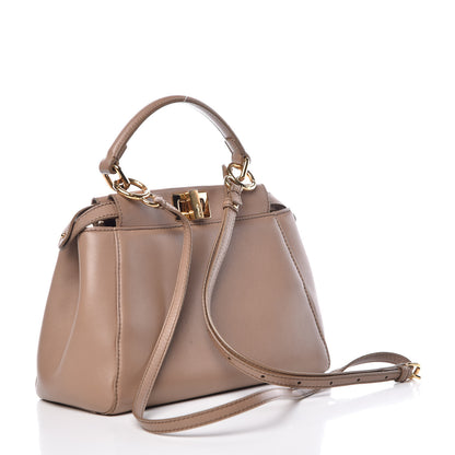 Fendi Nappa Mini Peekaboo Iconic Satchel Ratmusquet 4 of 14