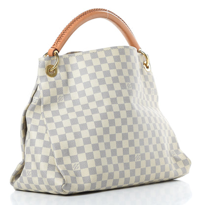 Louis Vuitton Damier Azur Artsy MM 3 of 12