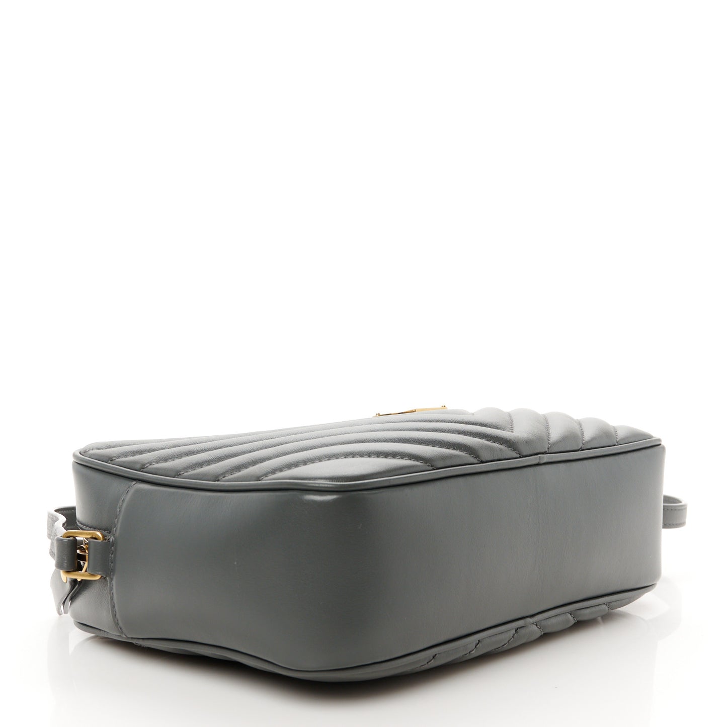 Calfskin Matelasse Monogram Lou Camera Bag Dark Smog