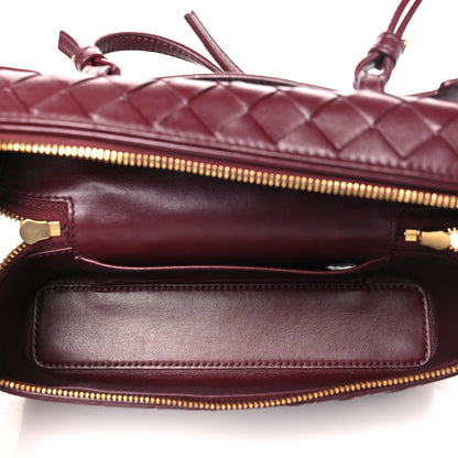 Bottega Veneta Calfskin Intrecciato Bang Bang Vanity Case Barolo 5 of 10