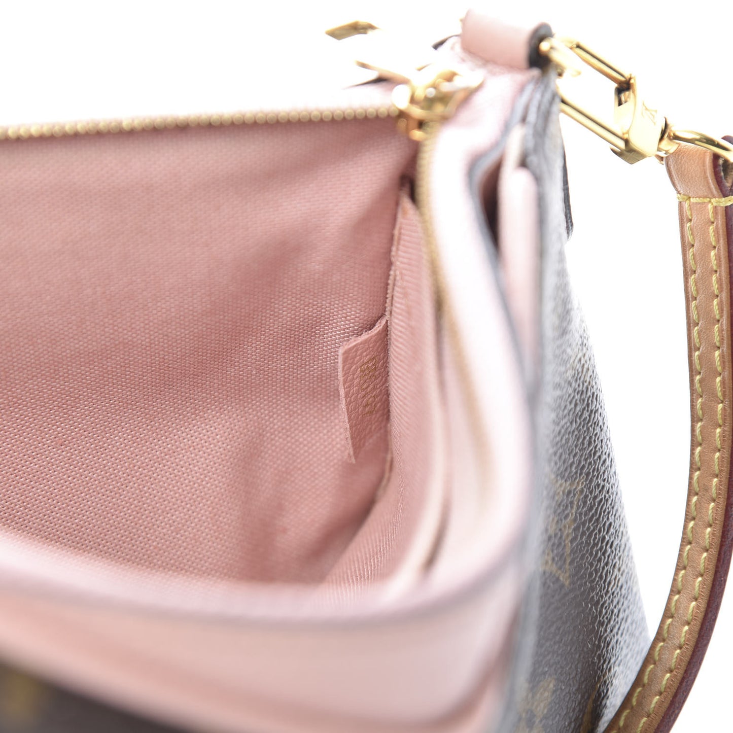 Monogram Pallas Clutch Rose Poudre