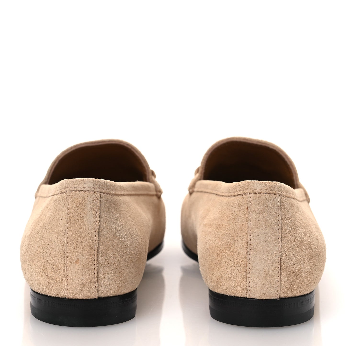 Suede Horsebit Womens Jordaan Loafers 38 Pink Sand